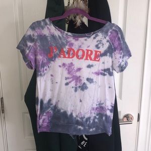Playboy tie dye t shirt